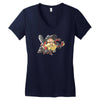 overwatch torbjorn cute spray Women's V-Neck T-Shirt