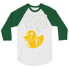 duck you 3/4 Sleeve Shirt