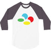 snes super famicom colours 3/4 Sleeve Shirt