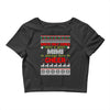 santa only comes once a year mimi is always here to cheer Crop Top