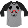 cool panda 3/4 Sleeve Shirt