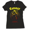 coroner punishment for decadence Ladies Fitted T-Shirt