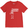 wanna bone V-Neck Tee