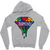 Diamond Zipper Hoodie