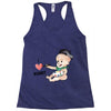 Cute Baby Painter's Mom Love Racerback Tank