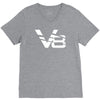 v8 motor sport sound drag race tuning hotrod route 66 turbo big V-Neck Tee