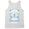 Never Underestimate the Strength of a Prostate Cancer Warrior Tank Top