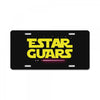 Estar Guars Lightsaber License Plate