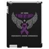my hero is now my angel pancreatic cancer awareness iPad 3 and 4 Case
