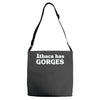 ithaca has gorges Adjustable Strap Totes
