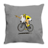 race advantage Throw Pillow