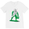 camouflage V-Neck Tee