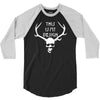 this is my design funny retro hannibal season horror vintage 3/4 Sleeve Shirt