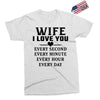 I Love you Wife Exclusive T-shirt