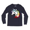 rainbow unicorn Long Sleeve Shirts