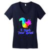 i want your nuts Women's V-Neck T-Shirt