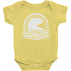 pacman crest Baby Onesie