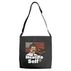 meat yo self! Adjustable Strap Totes