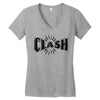 clash sparks Women's V-Neck T-Shirt