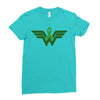 liver cancer wonder woman Ladies Fitted T-Shirt