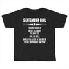 Super September Girl Toddler T-shirt