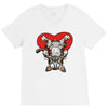 love cat V-Neck Tee
