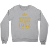 queens are born in 1957 Crewneck Sweatshirt