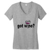 got wine Women's V-Neck T-Shirt