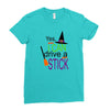 i can a drive a stick Ladies Fitted T-Shirt