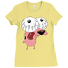 personnage de cartoon Ladies Fitted T-Shirt