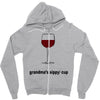 grandmas sippy cup Zipper Hoodie