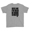 kiss me i'm irish or drunk or whatever t shirt st patricks day funny t Youth Tee