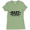 baby not midget do not toss Ladies Fitted T-Shirt