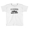 commas save lives Toddler T-shirt