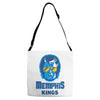 memphis kings Adjustable Strap Totes