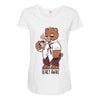 bearly awake Maternity Scoop Neck T-shirt