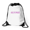 ass of spades Drawstring Bags