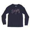 cute enjoy Long Sleeve Shirts