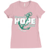We Have This Hope As An Anchor For The Soul Ladies Fitted T-Shirt