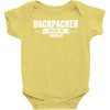 Backpacker Explore The World Baby Bodysuit