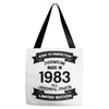 Premium Vintage  1983 Tote Bags