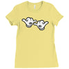 mickey mouse signe Ladies Fitted T-Shirt