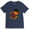 nightmeow on elm street V-Neck Tee