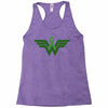 liver cancer wonder woman Racerback Tank