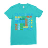 best dad Ladies Fitted T-Shirt