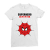 Superhero On The Way Ladies Fitted T-Shirt