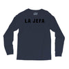 la jefa black Long Sleeve Shirts