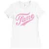 official fame Ladies Fitted T-Shirt