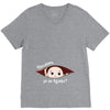 August Peeking Out Baby Boy in Spanish V-Neck Tee