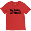 life begins after coffee V-Neck Tee
